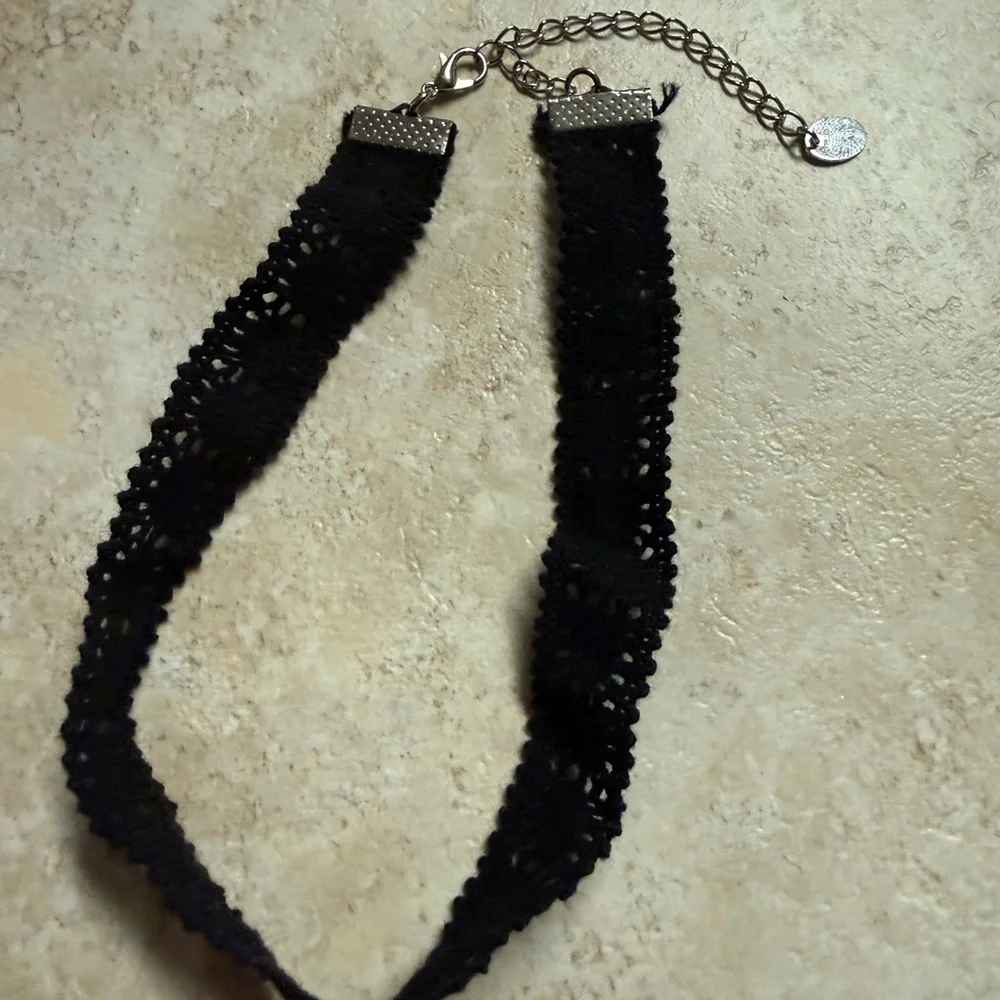 Elegant Black Choker Necklace